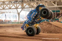 2014-07-01 1pm Monster Truck Wheelie Contest & Trophy Cart Racing